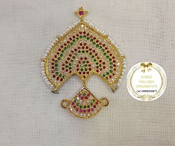 Multicolored cz stones silver mugat