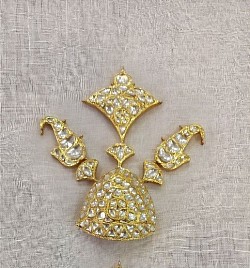 Hira jadtar kundan tipara