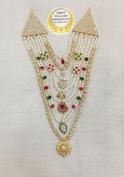Multicolored malaji for chitraji