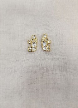 Hira jadtar kundan makrakrut kundal
